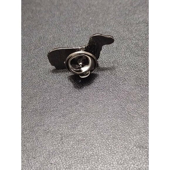 **Final Sale** Tiny brown enamel dachshund pin - Picture 5 of 8